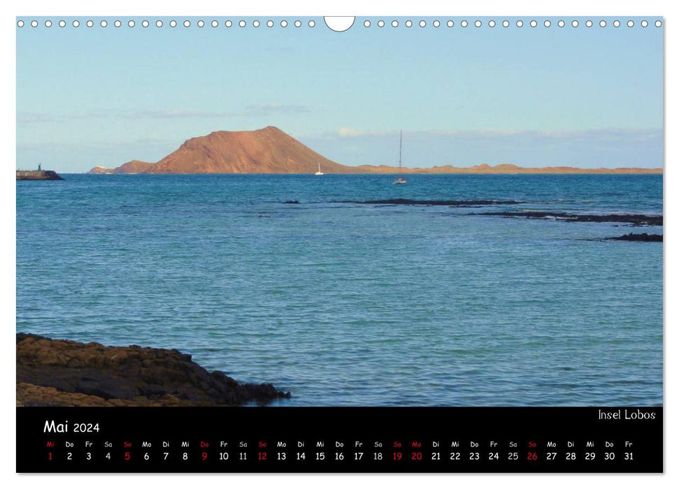 Fuerteventura - barren beauty (CALVENDO wall calendar 2024) 
