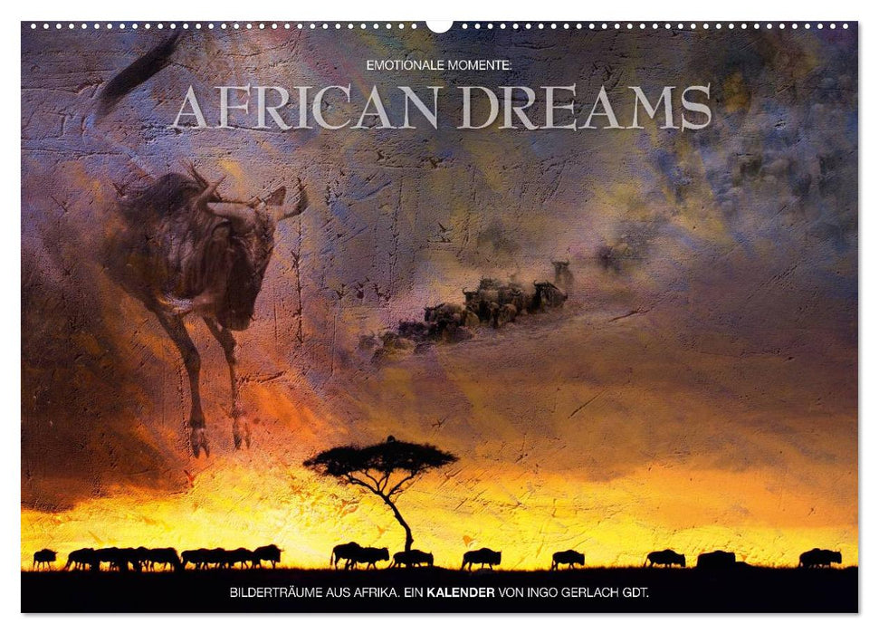 Emotionale Momente: African Dreams (CALVENDO Wandkalender 2024)