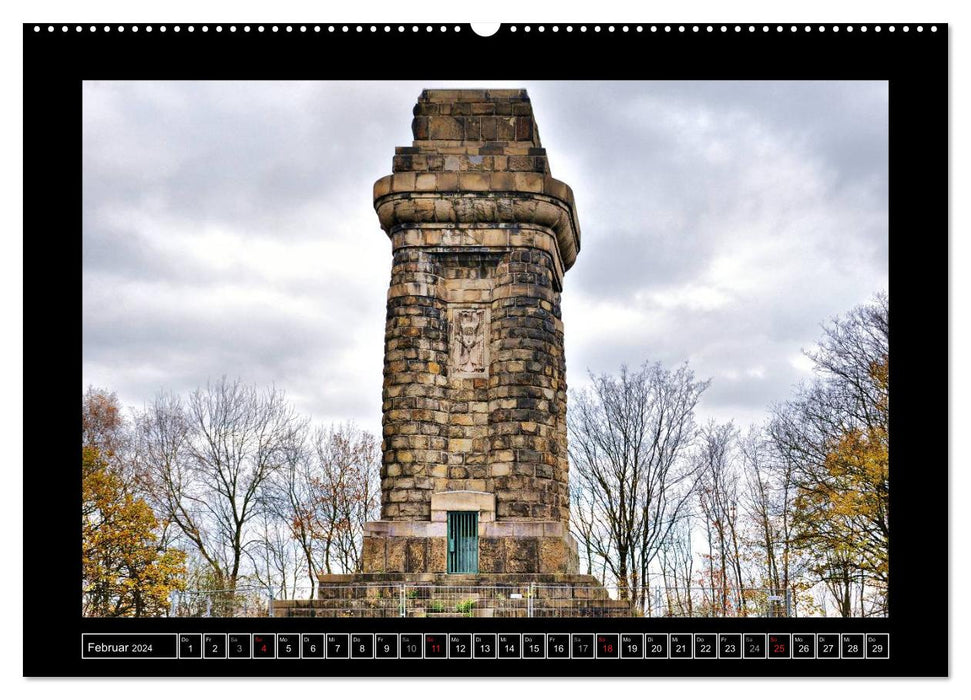 Hagen, the gateway to the Sauerland (CALVENDO wall calendar 2024) 