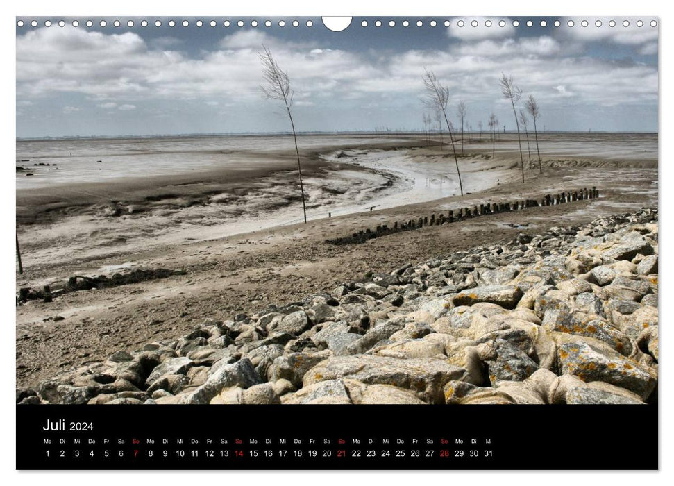 Wonderful North Sea (CALVENDO wall calendar 2024) 