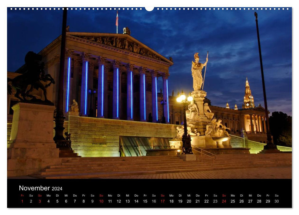 Wien (CALVENDO Wandkalender 2024)