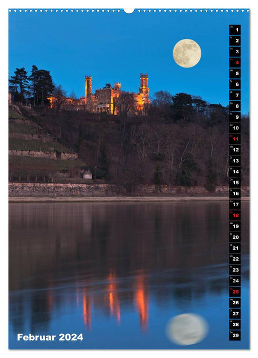Dresde la nuit (Calvendo Premium Wall Calendar 2024) 