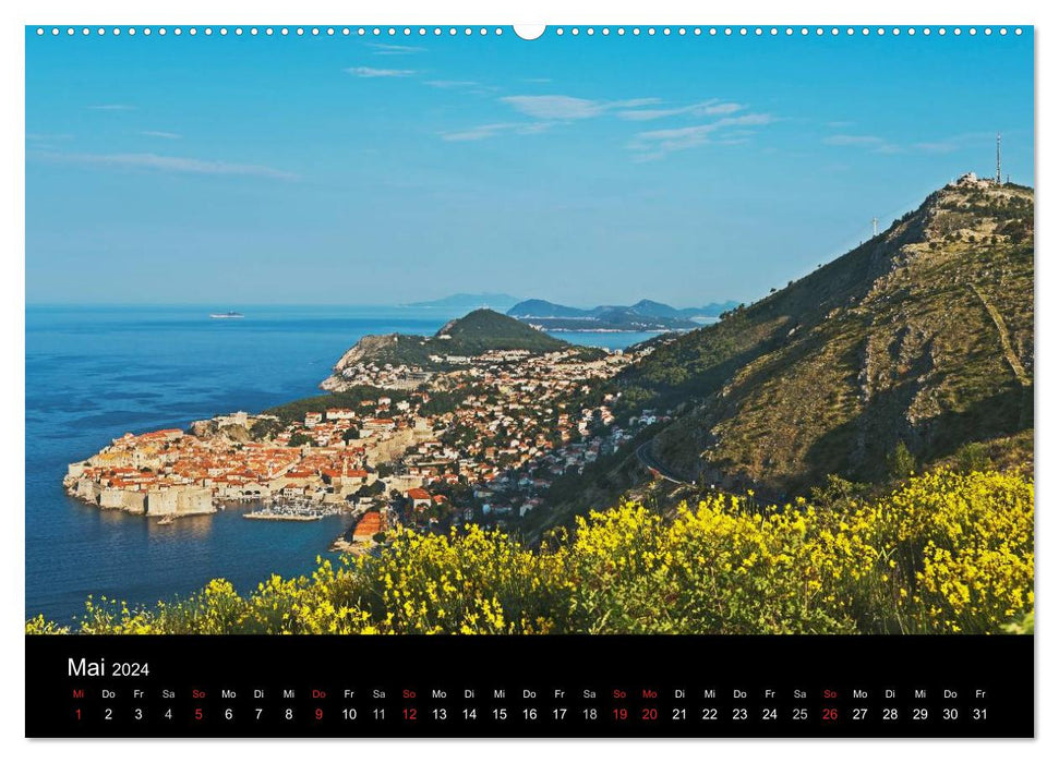 Greetings from Croatia (CALVENDO Premium Wall Calendar 2024) 