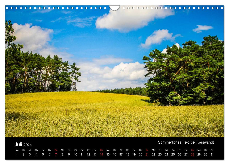 The island of Usedom in pictures (CALVENDO wall calendar 2024) 