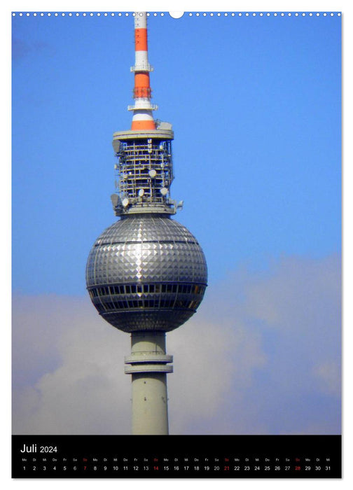 Berlin - die Stadt die niemals schläft (CALVENDO Premium Wandkalender 2024)