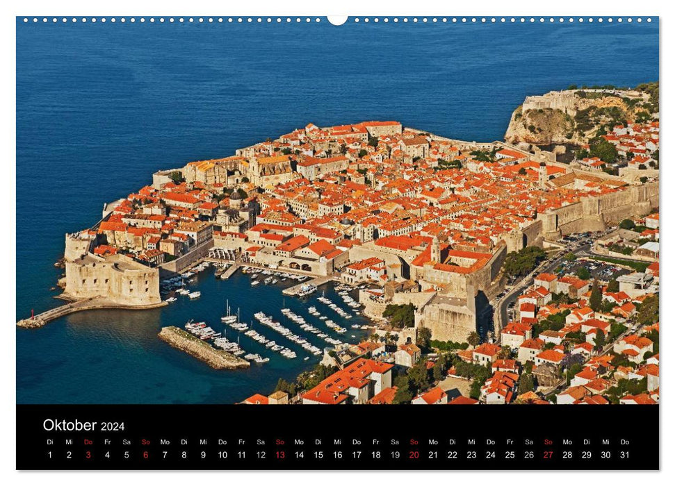 Grüße aus Kroatien (CALVENDO Wandkalender 2024)