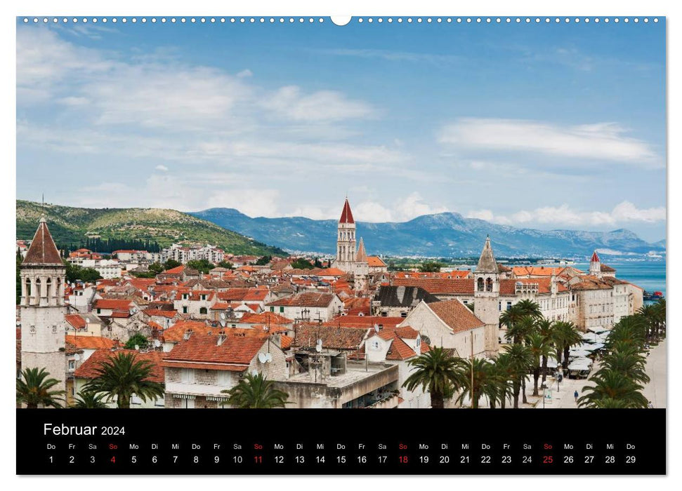 Grüße aus Kroatien (CALVENDO Wandkalender 2024)