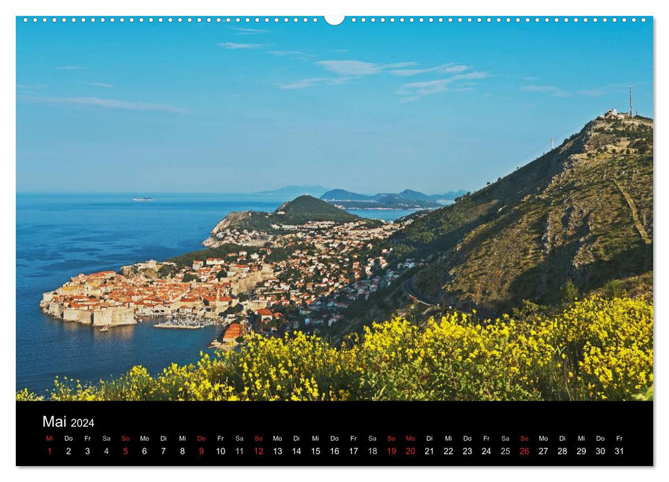 Grüße aus Kroatien (CALVENDO Wandkalender 2024)