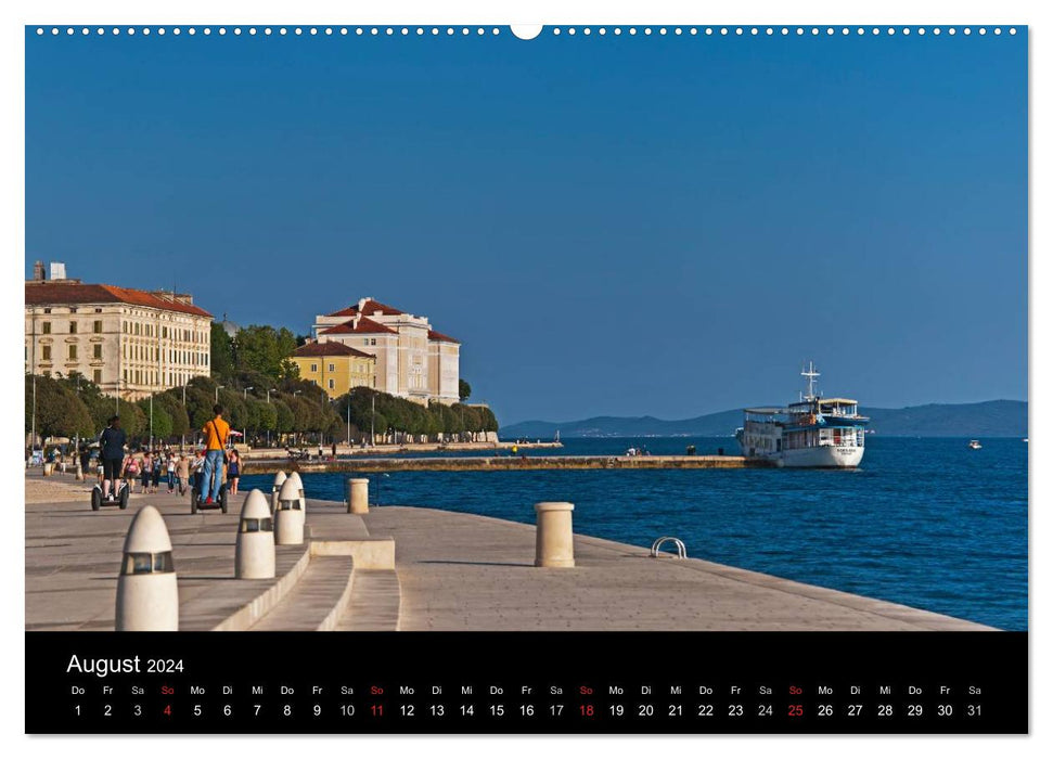 Grüße aus Kroatien (CALVENDO Wandkalender 2024)