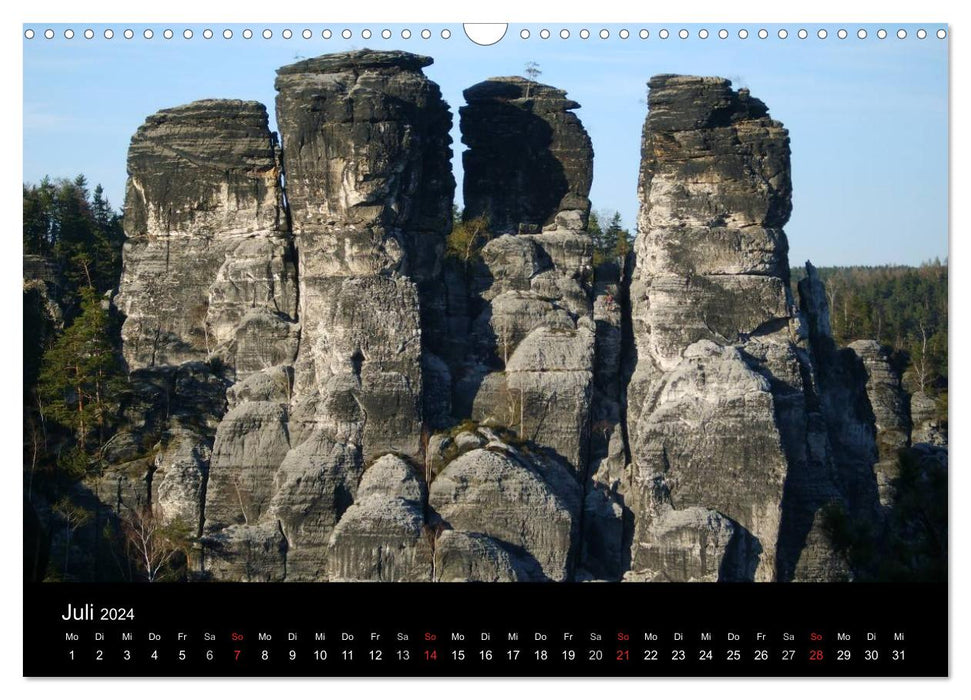 Sächsische Schweiz (CALVENDO Wandkalender 2024)