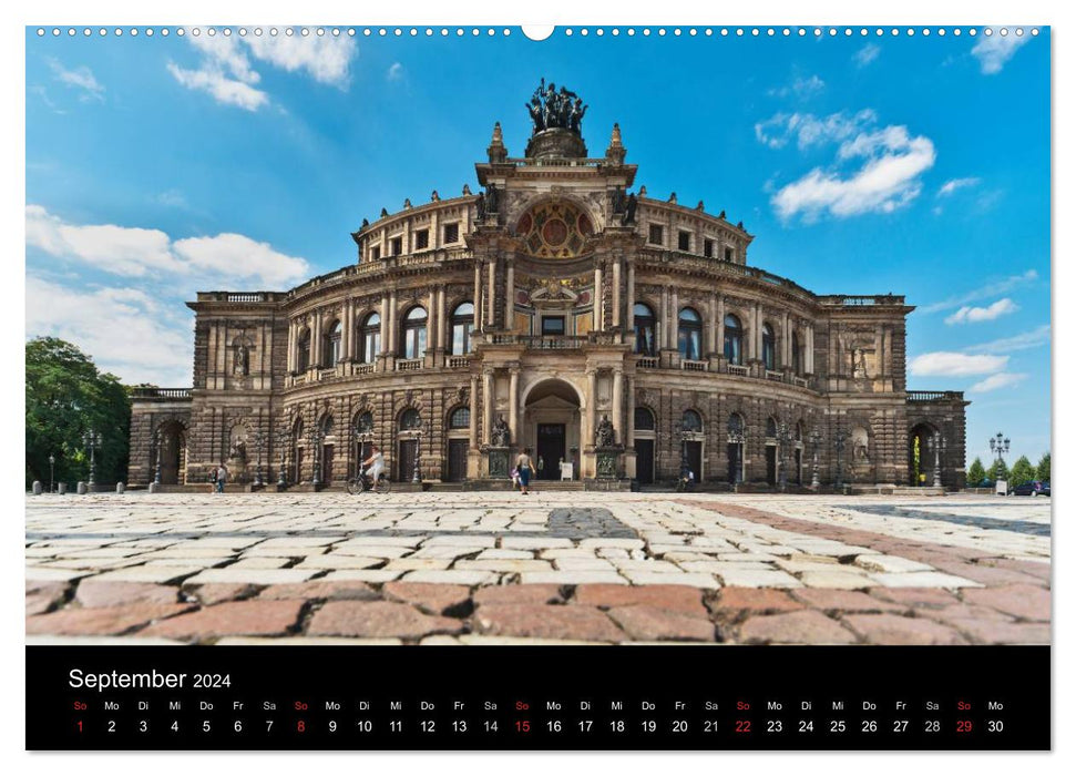 Dresden, das Florenz an der Elbe (CALVENDO Wandkalender 2024)