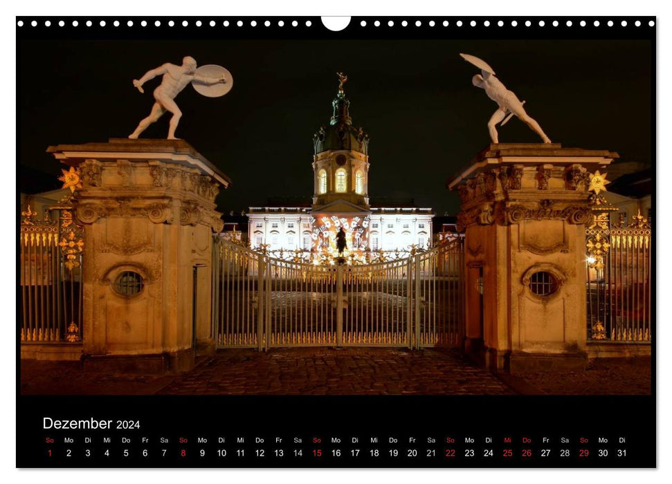 Berlin bei Nacht 2024 (CALVENDO Wandkalender 2024)