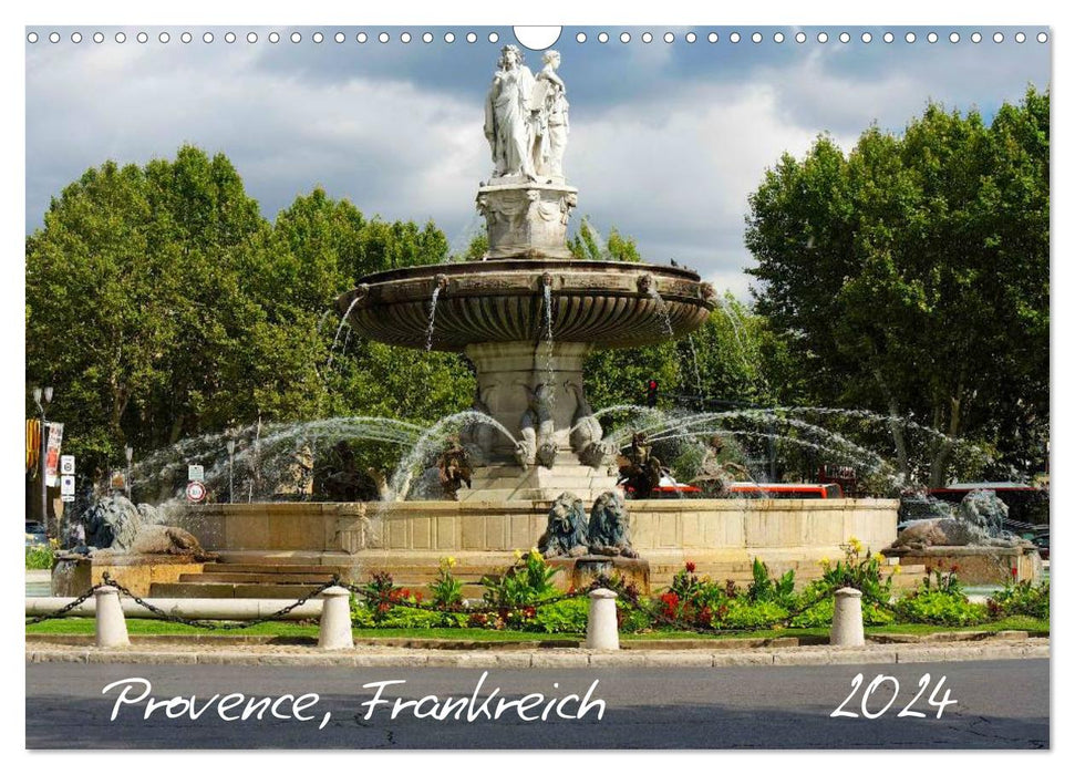 Provence, Frankreich (CALVENDO Wandkalender 2024)
