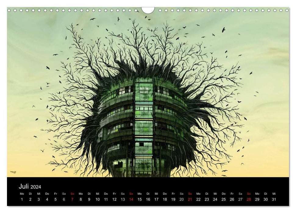 Der Fantasy Kalender (CALVENDO Wandkalender 2024)
