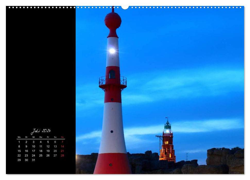 Bremerhaven Nights (CALVENDO Premium Wandkalender 2024)