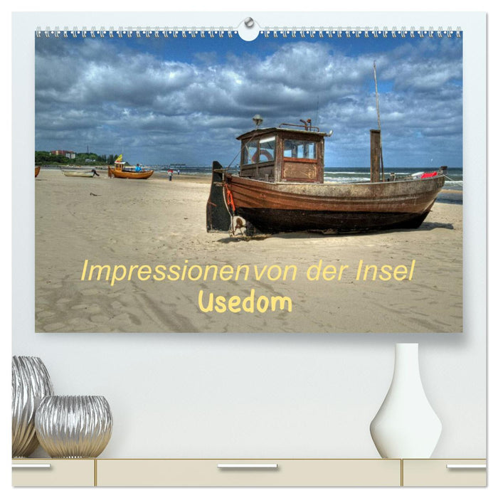 Impressionen von der Insel Usedom (CALVENDO Premium Wandkalender 2024)