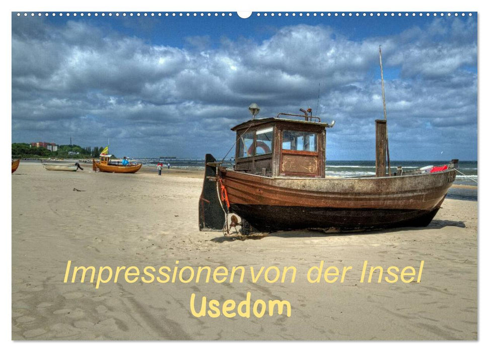 Impressionen von der Insel Usedom (CALVENDO Wandkalender 2024)