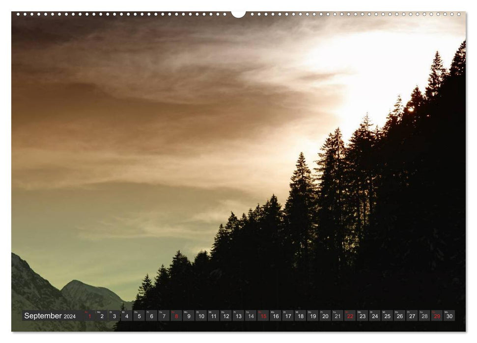 Zauberhafte Bergwelt (CALVENDO Premium Wandkalender 2024)