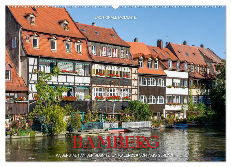 Emotionale Momente: Bamberg (CALVENDO Wandkalender 2024)