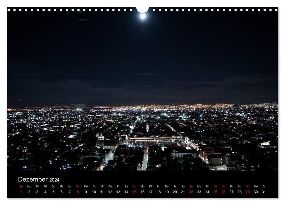 Mexico (CALVENDO Wandkalender 2024)