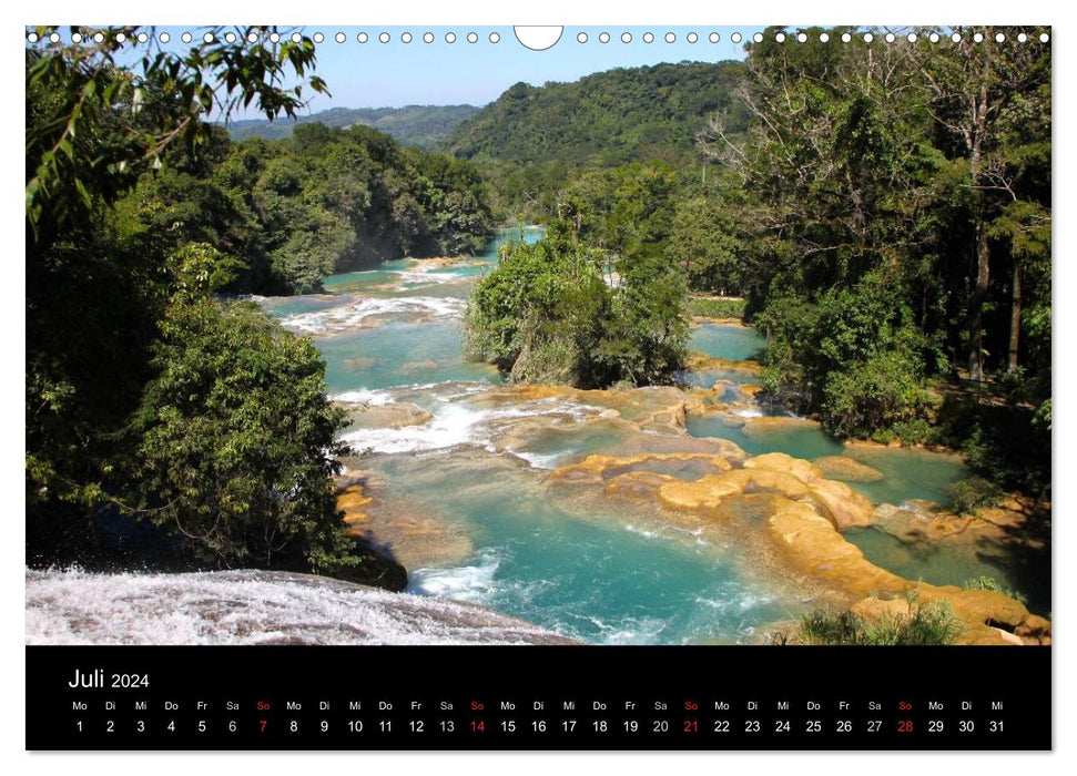 Mexique (calendrier mural CALVENDO 2024) 