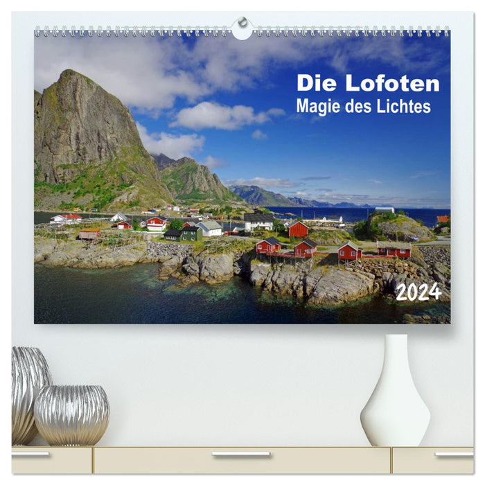 Les Lofoten – Magie de la Lumière (Calvendo Premium Wall Calendar 2024) 