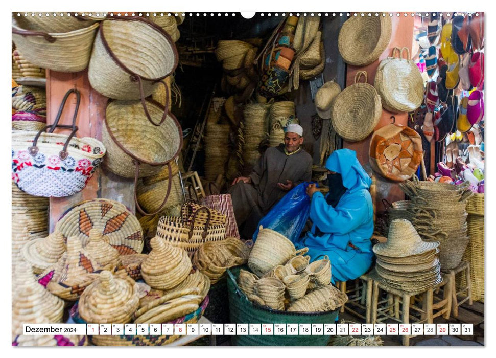 Emotionale Momente: Marrakesch (CALVENDO Wandkalender 2024)