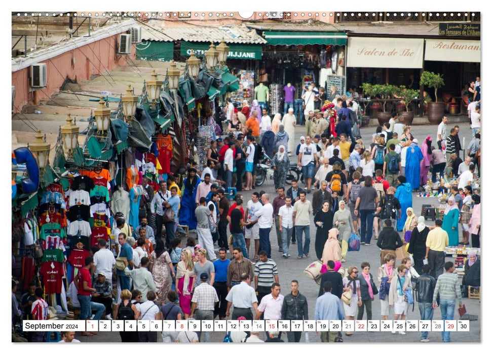 Emotionale Momente: Marrakesch (CALVENDO Wandkalender 2024)