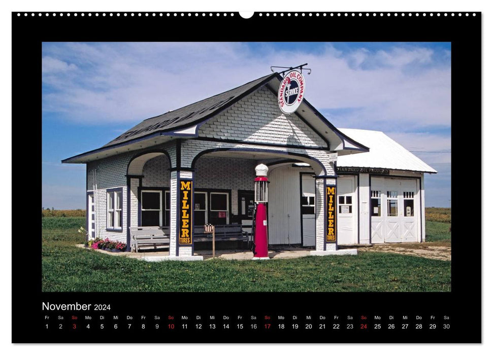 Obtenez vos coups de pied sur la Route 66 (Calendrier mural CALVENDO 2024) 