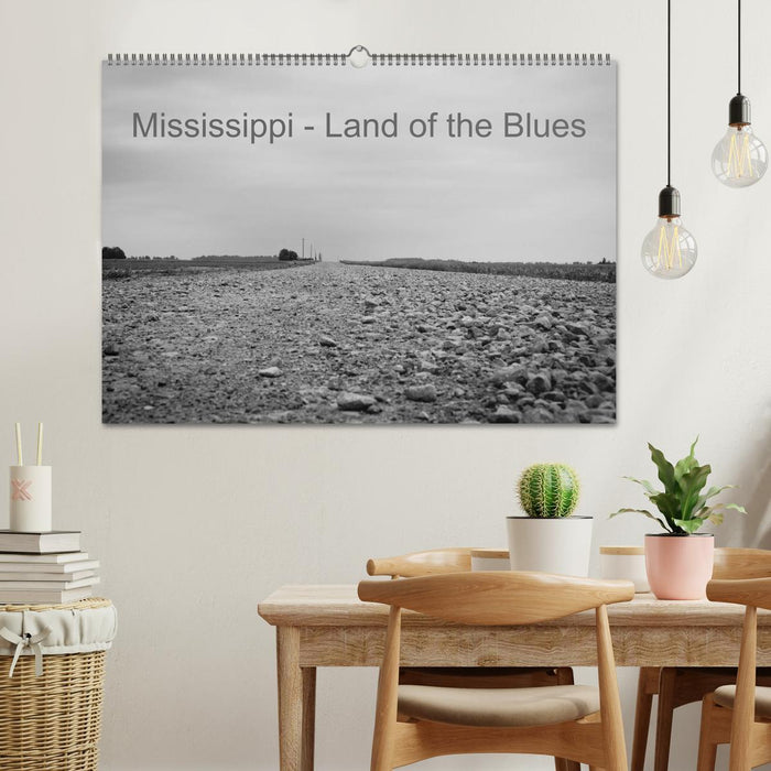 Mississippi, pays du blues (calendrier mural CALVENDO 2024) 