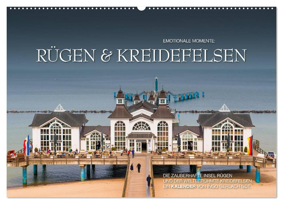 Moments d'émotion : Rügen et falaises de craie (calendrier mural CALVENDO 2024) 