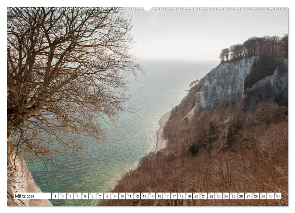 Emotionale Momente: Rügen & Kreidefelsen (CALVENDO Wandkalender 2024)