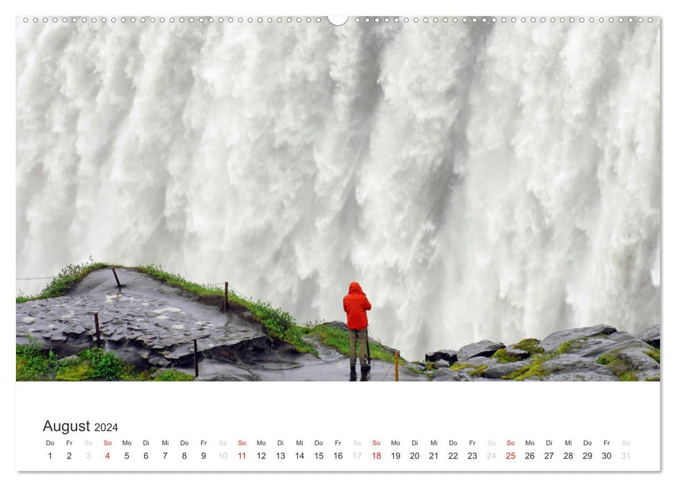 Islande – Magie du Nord (Calvendo Premium Wall Calendar 2024) 