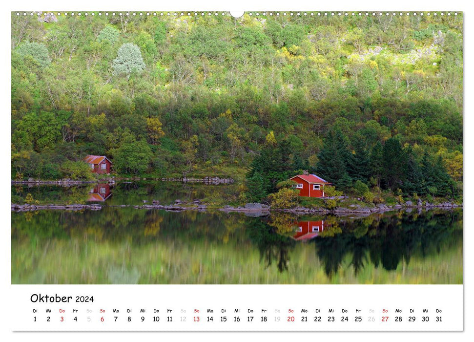 Die Lofoten - Magie des Lichtes (CALVENDO Wandkalender 2024)