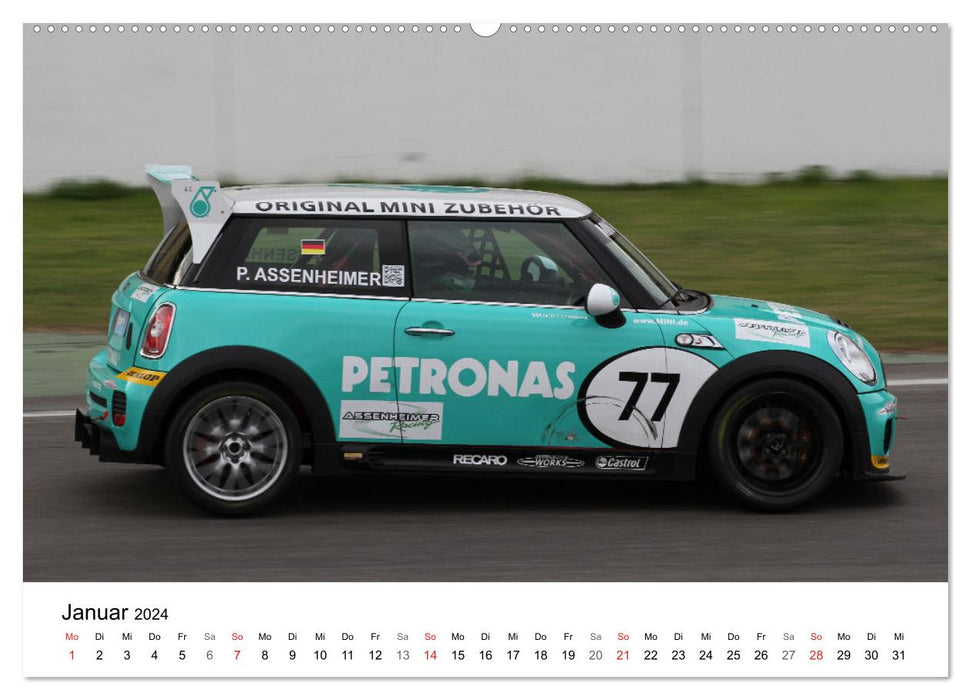 John Cooper Motorsport (Calendrier mural CALVENDO Premium 2024) 