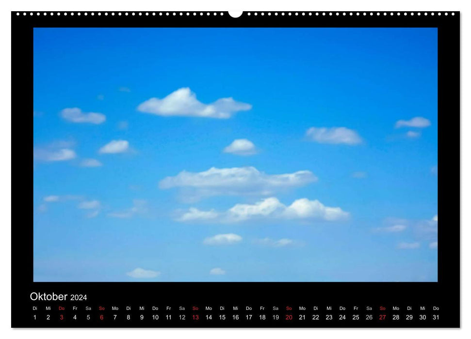 Wolkenbilder (CALVENDO Premium Wandkalender 2024)