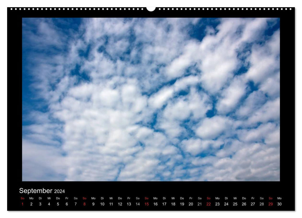 Wolkenbilder (CALVENDO Premium Wandkalender 2024)