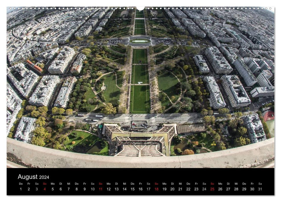 Tour Eiffel – Tour Eiffel – Tour Eiffel – Paris 2024 (Calendrier mural CALVENDO 2024) 