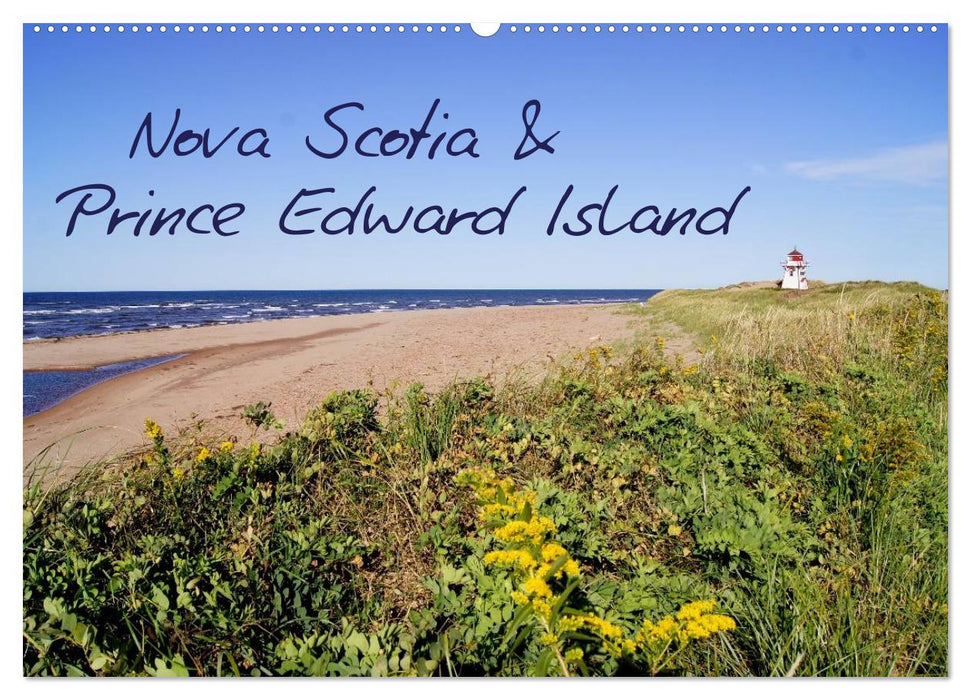 Nouvelle-Écosse et Île-du-Prince-Édouard (Calendrier mural CALVENDO 2024) 