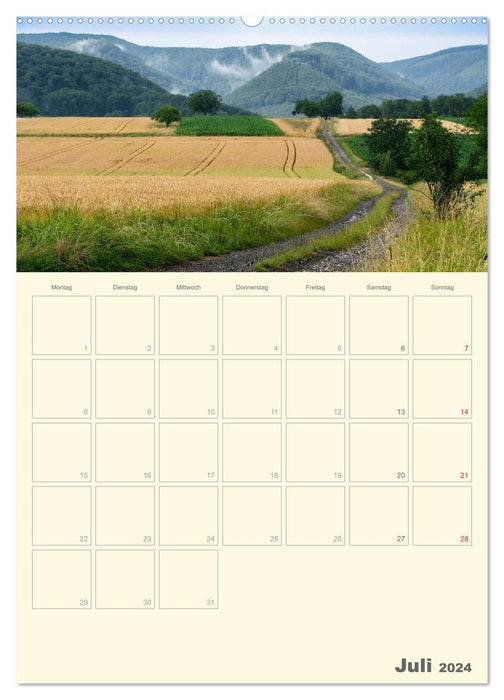 Unterwegs im Elsass – Terminplaner (CALVENDO Wandkalender 2024)