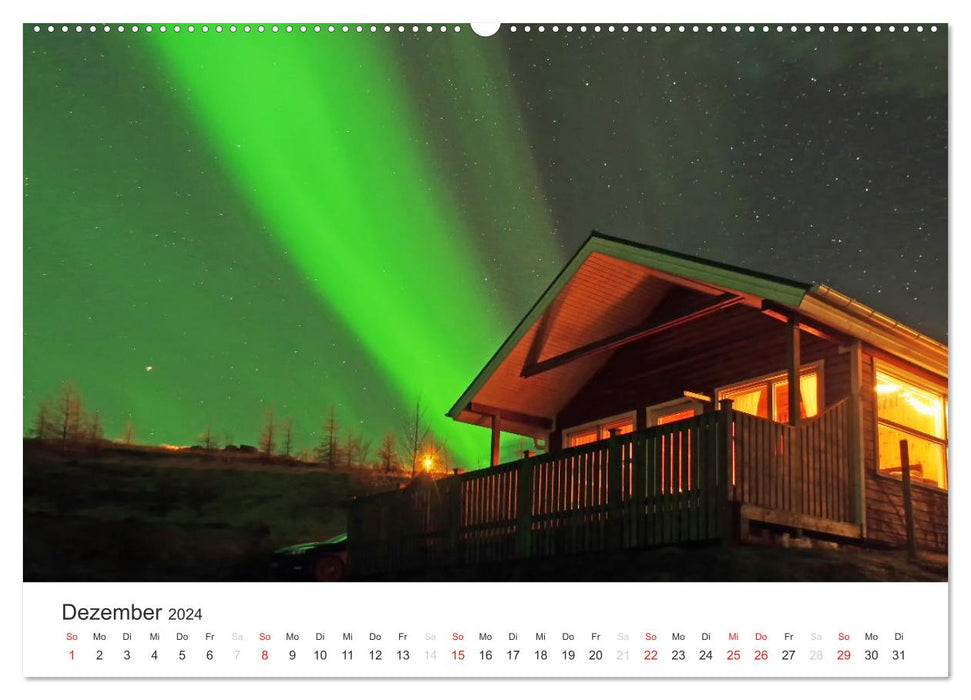 Islande - Magie du Nord (Calendrier mural CALVENDO 2024) 