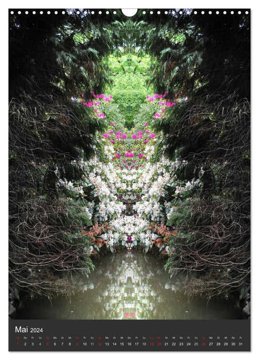 Spiegelwelten - Das Tor zur Anderswelt (CALVENDO Wandkalender 2024)