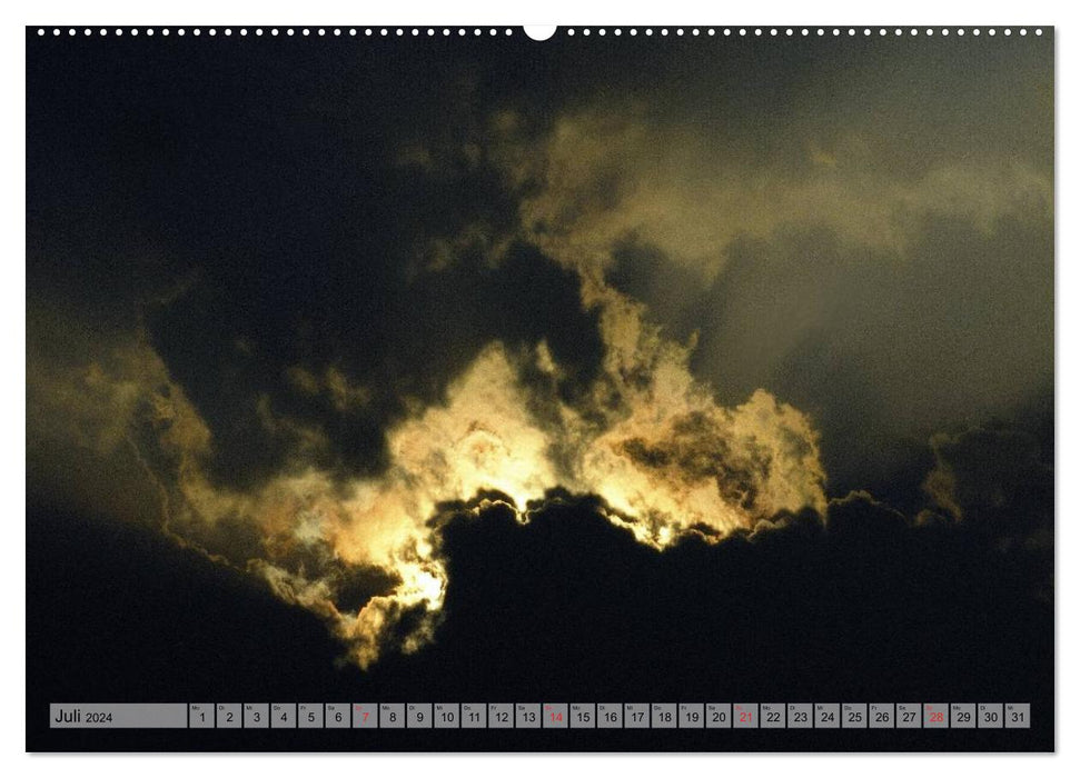 Wolken - Die Gesichter des Himmels (CALVENDO Wandkalender 2024)