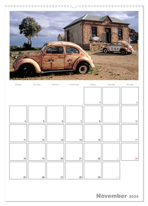 Australie – Planificateur de rendez-vous (calendrier mural CALVENDO 2024) 