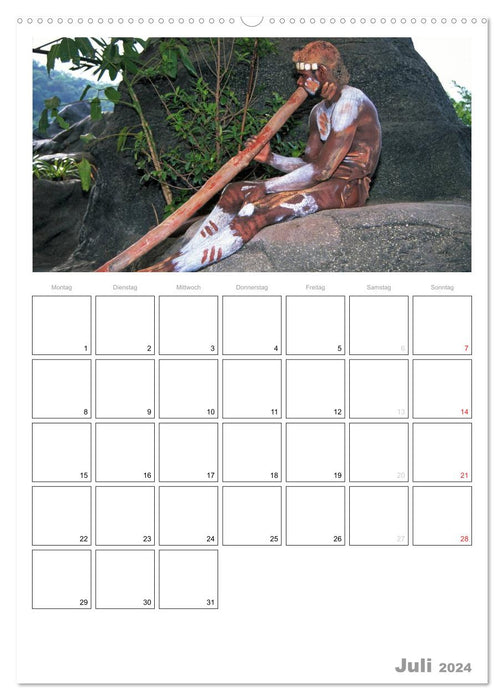 Australie – Planificateur de rendez-vous (calendrier mural CALVENDO 2024) 