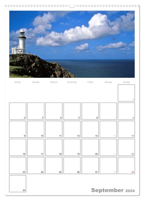 Australie – Planificateur de rendez-vous (calendrier mural CALVENDO 2024) 