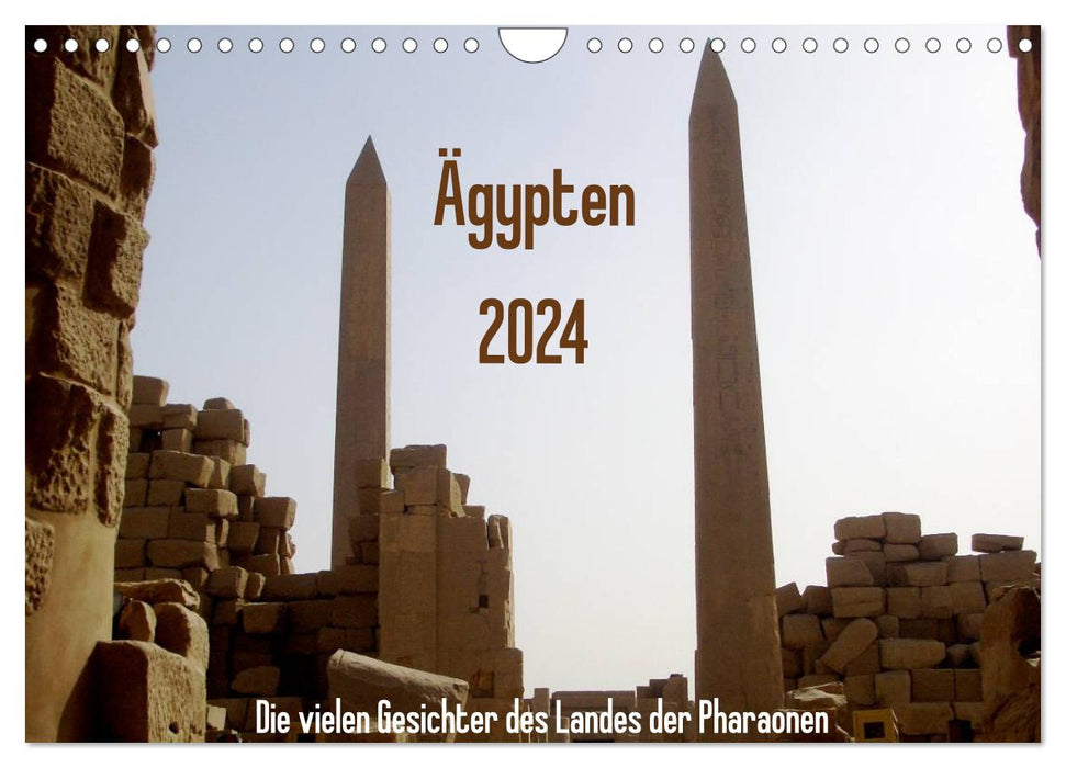 Ägypten 2024 (CALVENDO Wandkalender 2024)