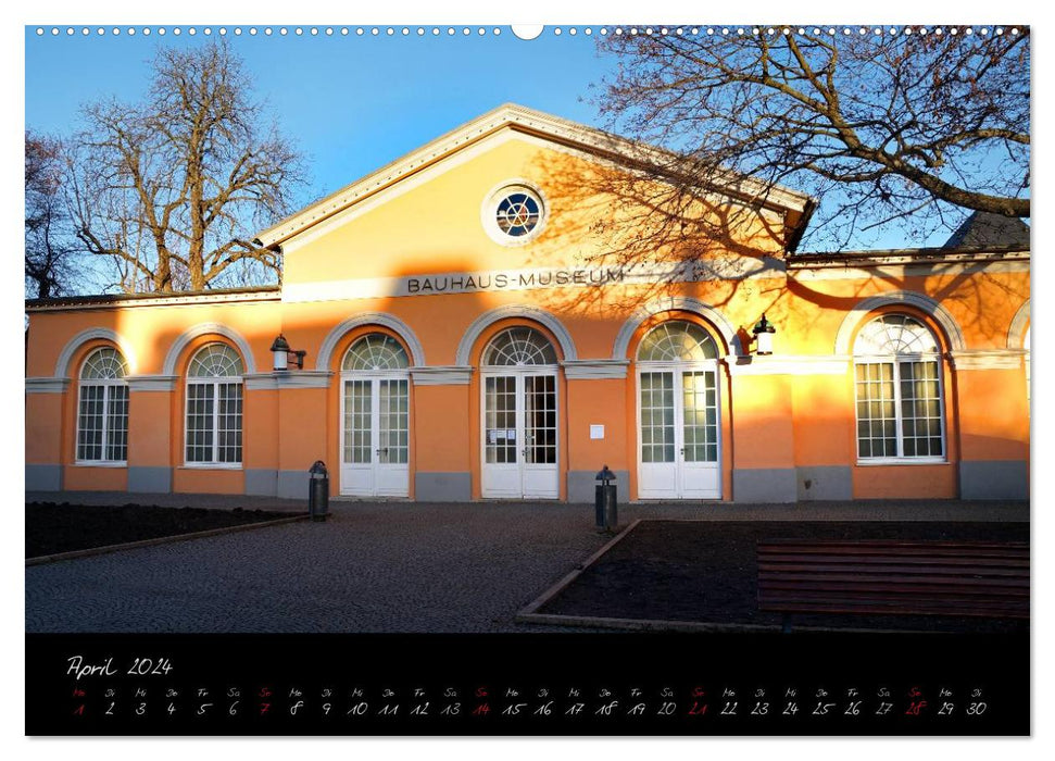 Weimar (calendrier mural CALVENDO 2024) 