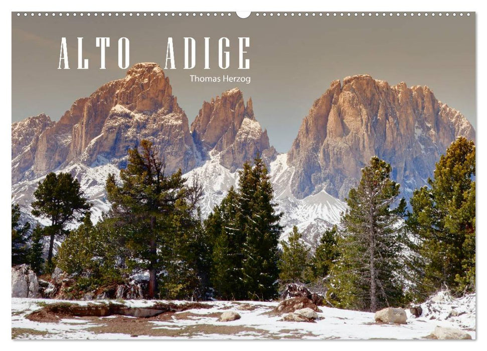 ALTO ADIGE (CALVENDO Wandkalender 2024)