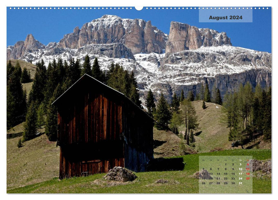 HAUT ADIGE (Calendrier mural CALVENDO 2024) 